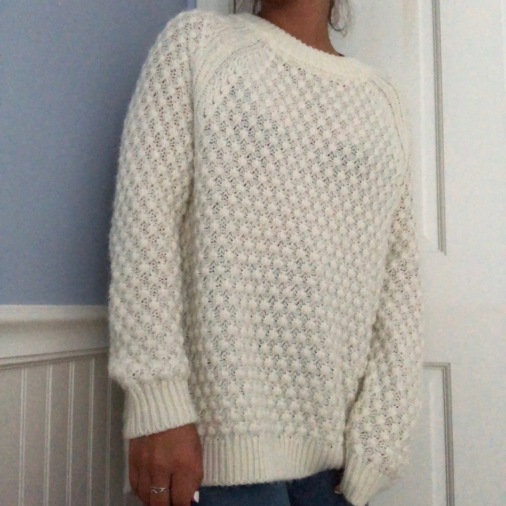 Ivory H&M Over-Sized Sweater
